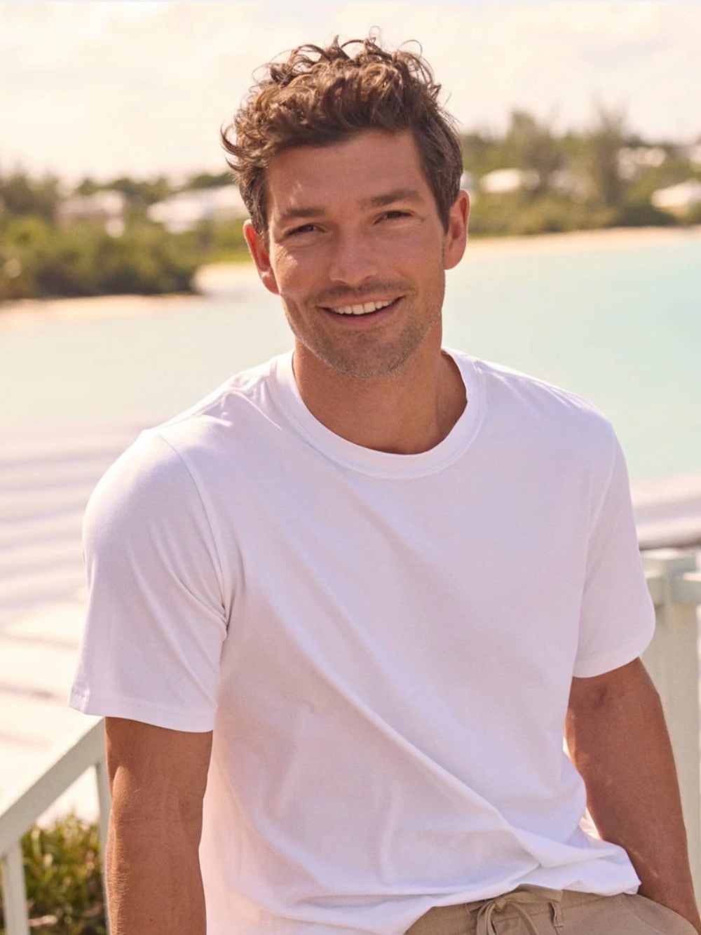 MEN'S SOUTHERN TIDE THE SEAPORT T-SHIRT - NWT